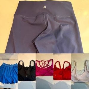 Lululemon size 10 bundle all excellent used condition